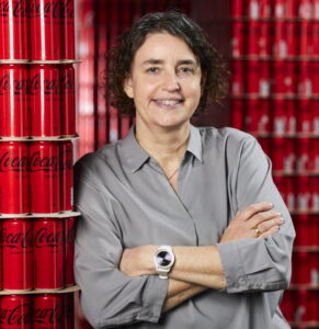 Linda Junel, direktör Supply Chain Coca-Cola Europacific Partners Sverige