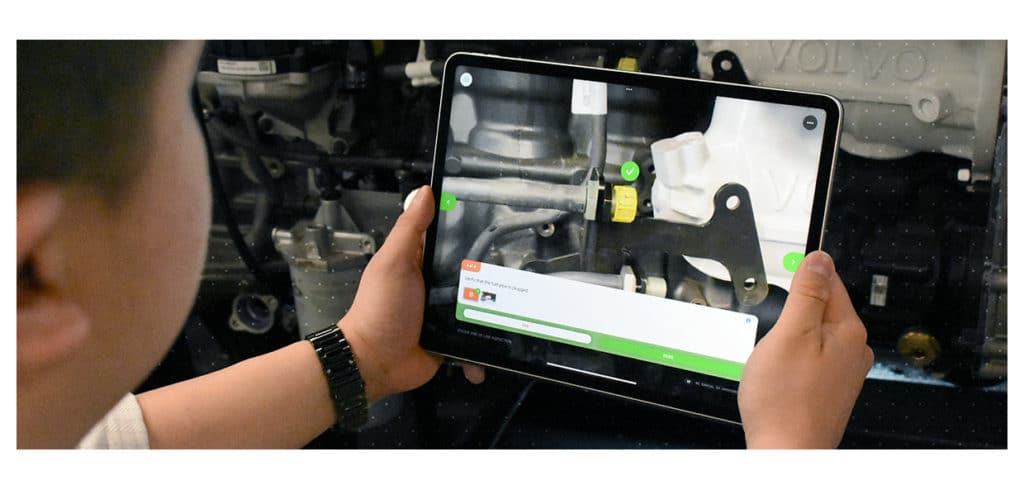 AI-driven visuell inspektion med PTC:s Vuforia Step Check AIdriven 1