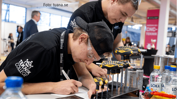 CNC tävling SM på Elmia Verktygsmaskiner