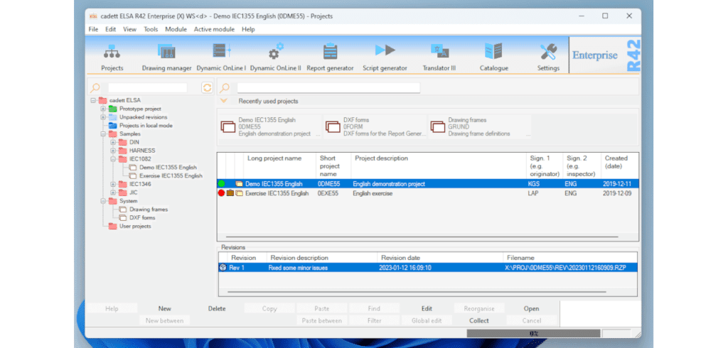 Nyheter i cadett ELSA R42.0.2.0 Cadett