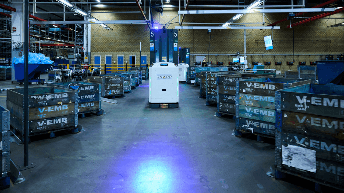 Cummins automatiserar pallflödet i Lindesberg Cummins och Knapp automatiserar lager