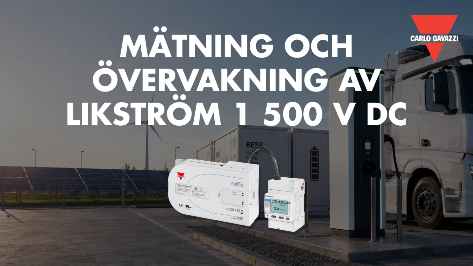 Energimätare från Carlo Gavazzi