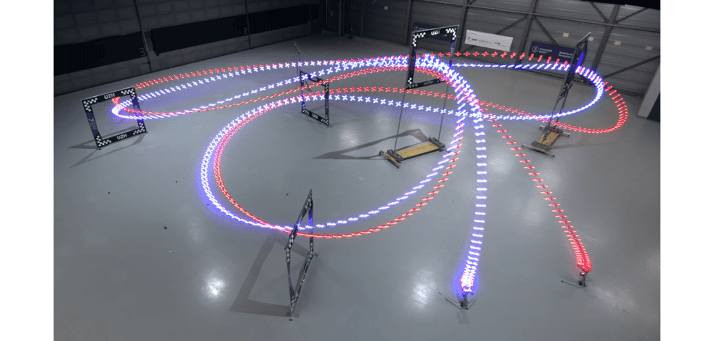 AI besegrar världsmästare i drönarflygning Dronare