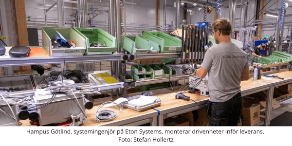 Automatisering av återbruk med teknik från Eton Systems Eton Systems Hampus Götlind