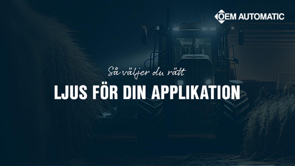 arbetsbelysning från OEM