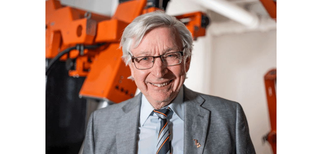 Hans Skoog, veteran på ABB Robotics.