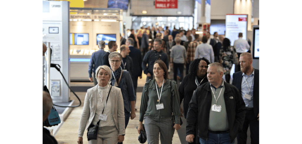 I oktober samlas branschen återigen på HI Tech & Industry Scandinavia-mässan i MCH Messecenter Herning. Foto: MCH/Lars Møller