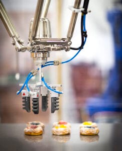 En av robotarna som används i livsmedelsindustrin