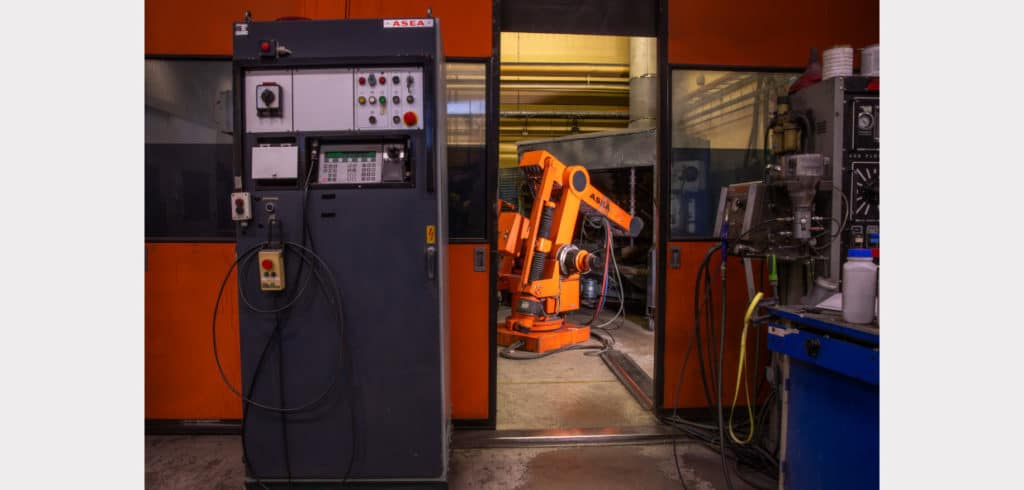 IRB 60 från 1985 går dagligen på Koy Coating