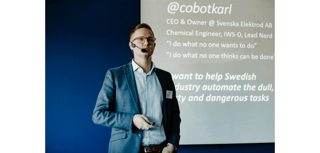 Karl Ericsson, CTO på SE Automation