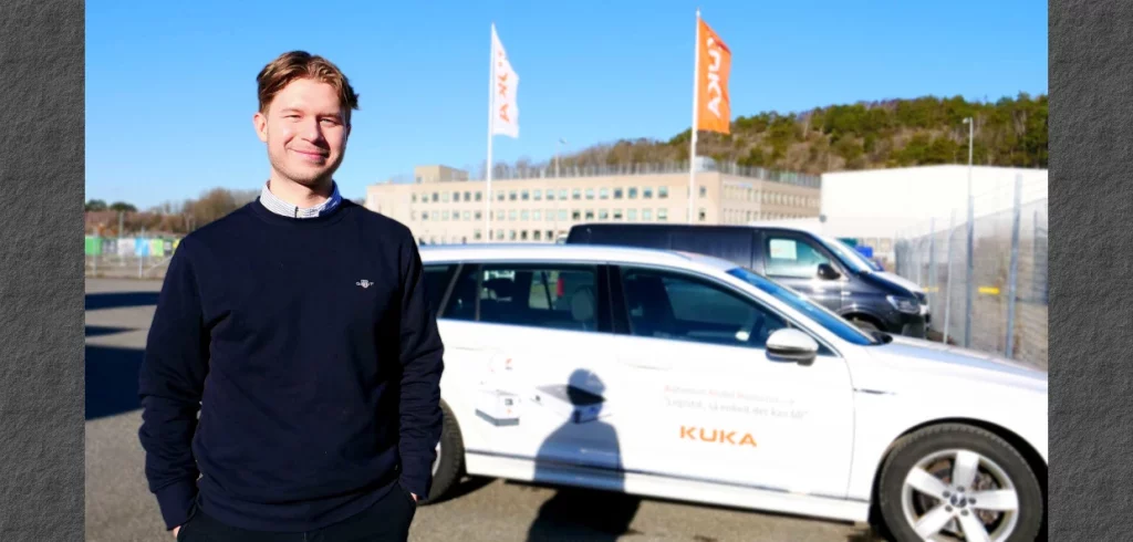 Nicolas Franck, business performance and digitalization specialist på KUKA Nordic.