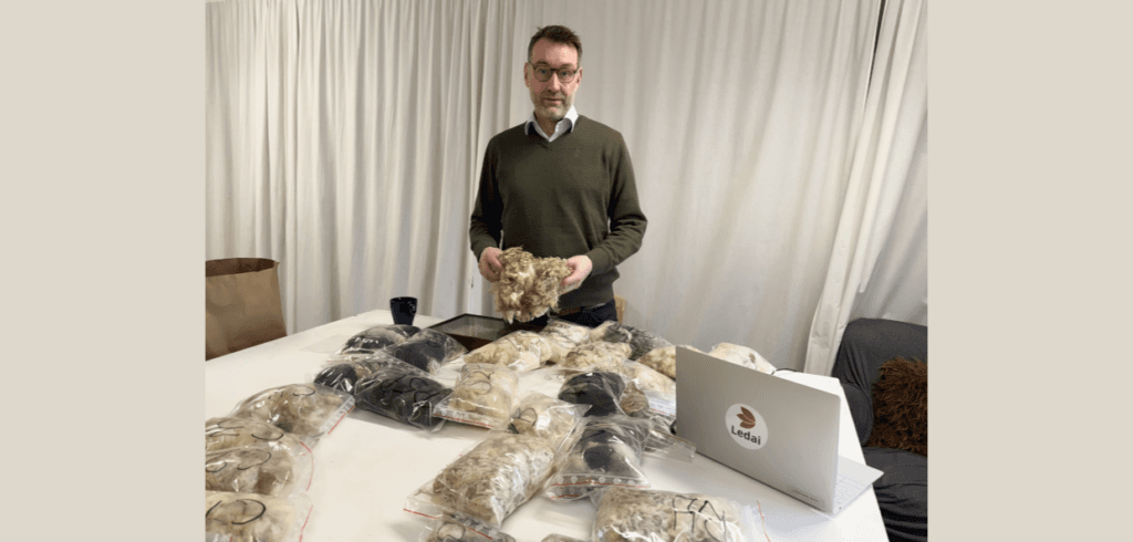 Ledai utvecklar ai för svensk textilproduktion Thomas Nilsson, vd och grundare på Ledai