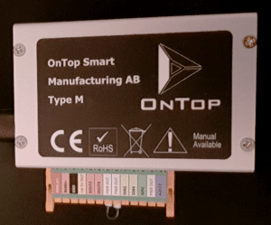 OnTops Smart IIoT Hub ingår i abonnemanget och är underhållsfritt.
