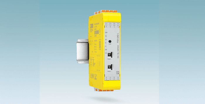 Nytt multifunktionsrelä från Phoenix Contact förenklar maskinsäkerhet Phoenix 2