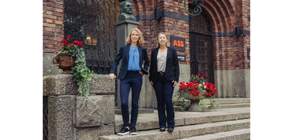 Cathrine Helin, ordförande i PiiA:s styrelse och ansvarig chef för forskning inom automation på ABB i Sverige och Malin Rosqvist, programchef för PiiA.