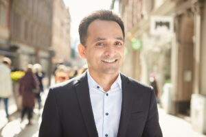 Prashant Vimal, affärsområdeschef SAP Cloud ERP Norr på Stretch Evolve.