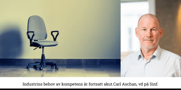 Trots konjunkturuppgång – industriföretagen hittar inte personal Sinf 1