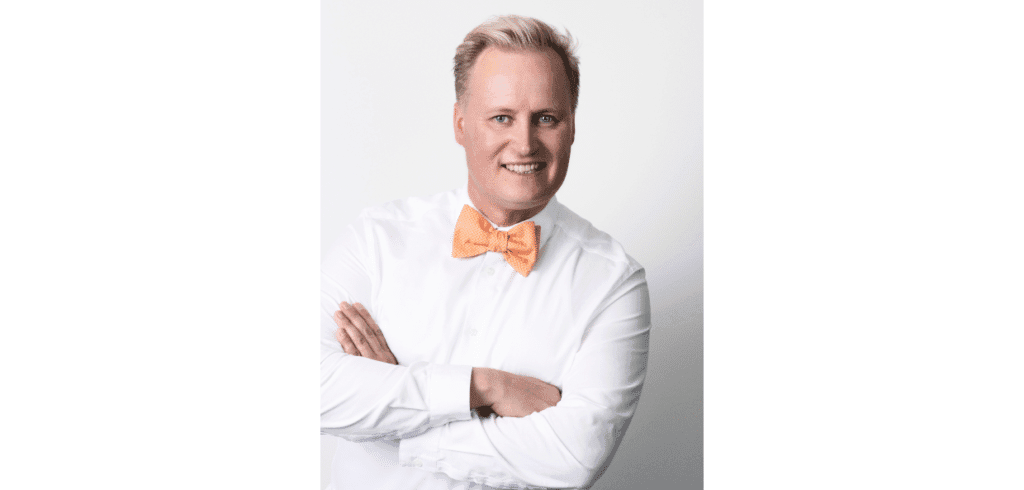 Ville Risanen, vd och grundare av Giosg