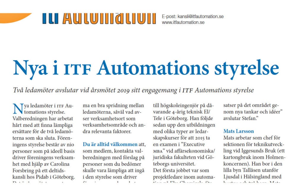 bilden itf i automaton nr 4 2019