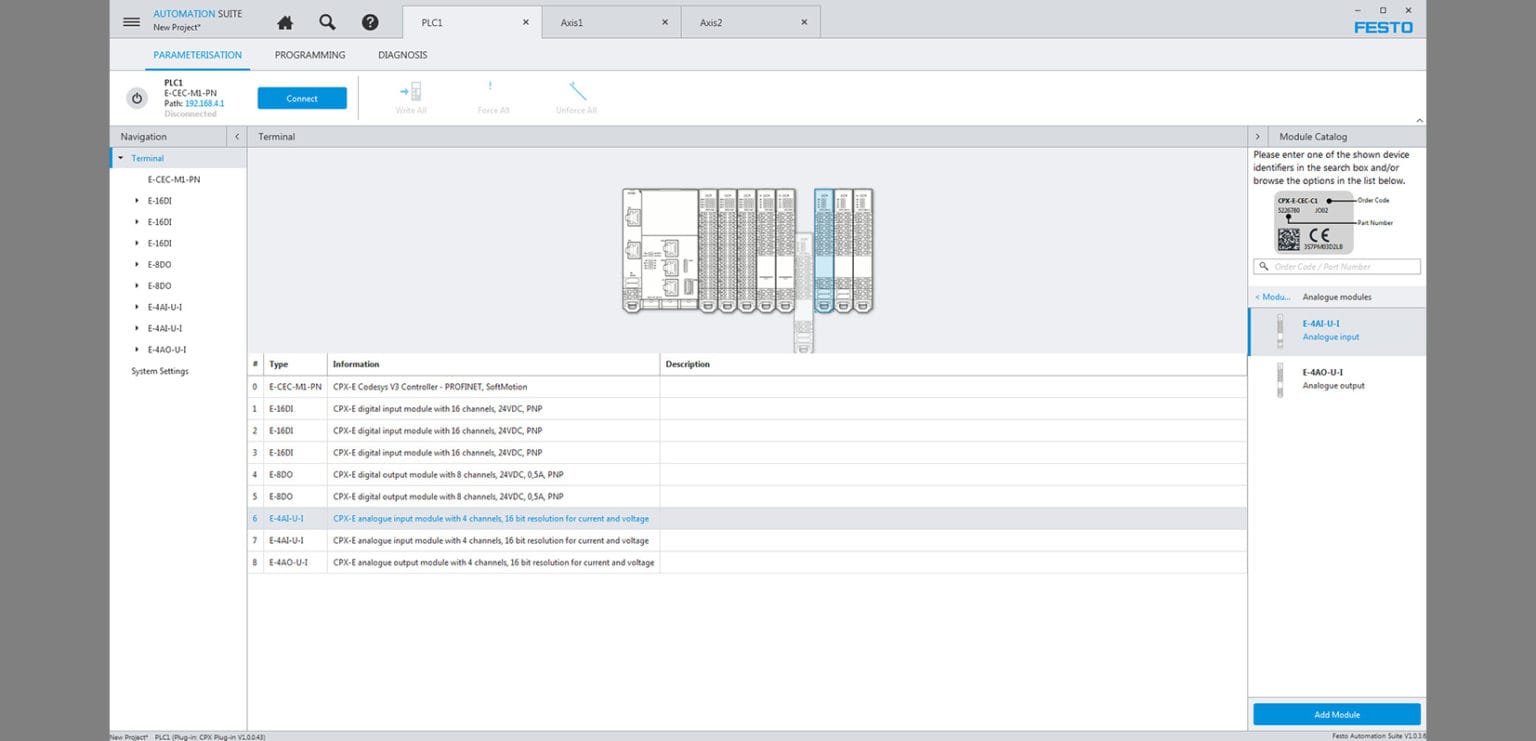festo automation suite hemsida