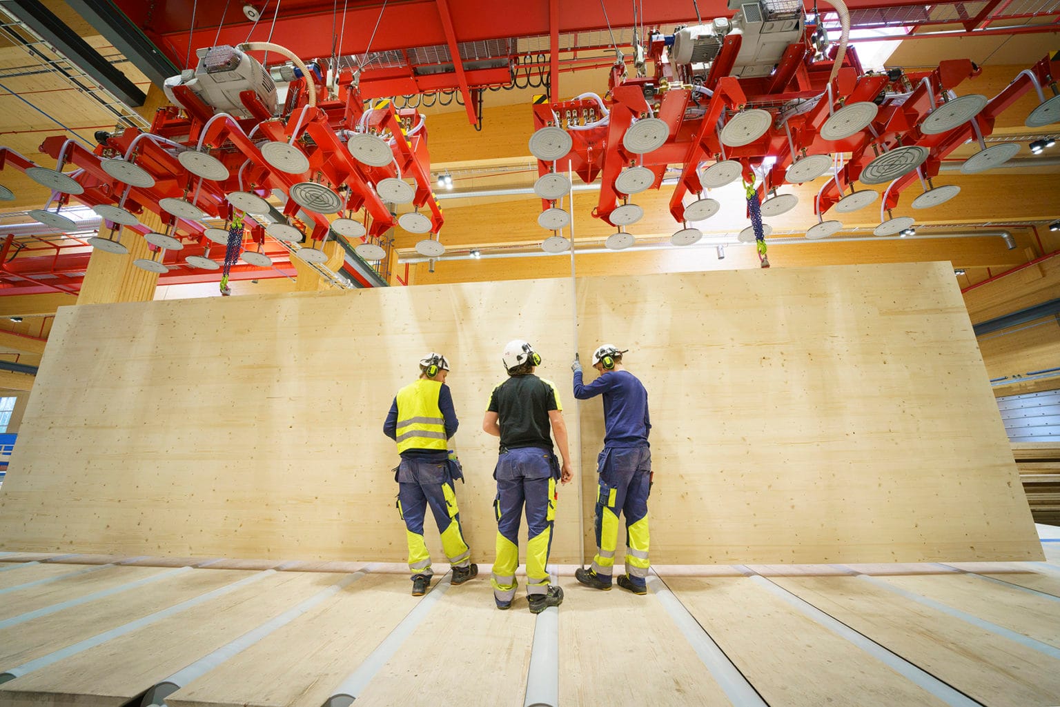 industrialiserar trabyggande