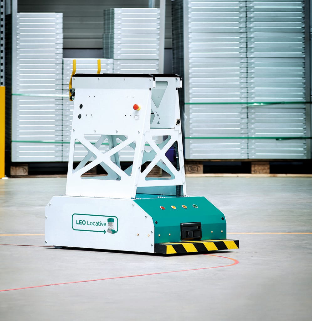 Självgående fordon för internlogistik log 1