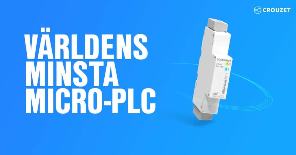 Världens minsta micro-PLC millenium slim og