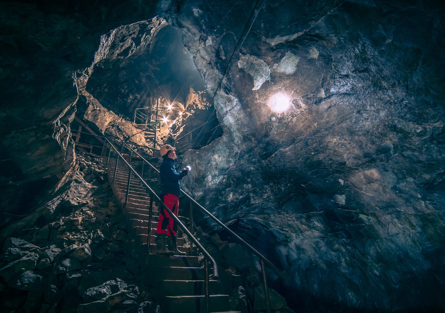 Tekniska muséer konkurrerade med skidbacken om sportlovslediga familjer sophia magdalena gruva photo lars olsson